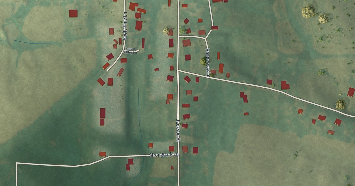Map of Oak Ridge, Missouri in 2026