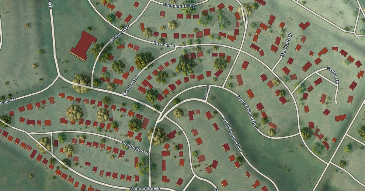 Map of Pasadena Hills, Missouri in 2026