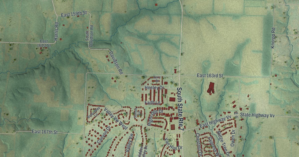 Map of Pleasant Hill, Missouri in 2026