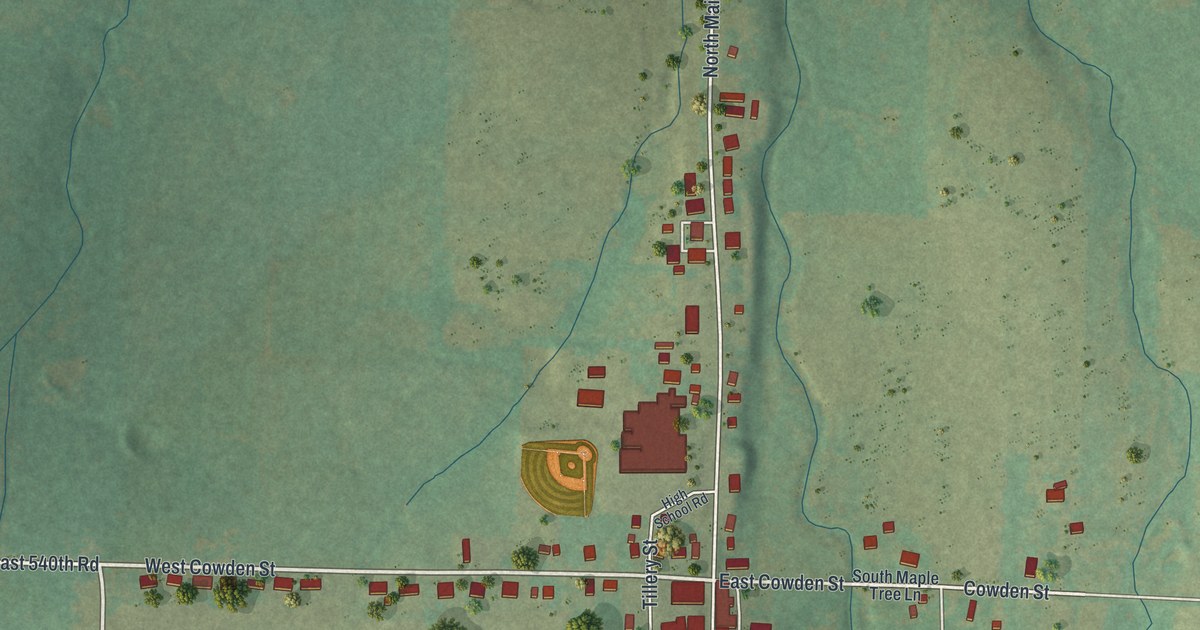 Map of Pleasant Hope, Missouri in 2026