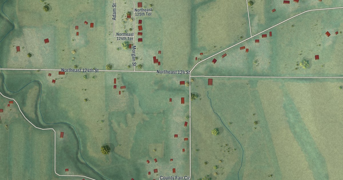 Map of Prathersville, Missouri in 2026