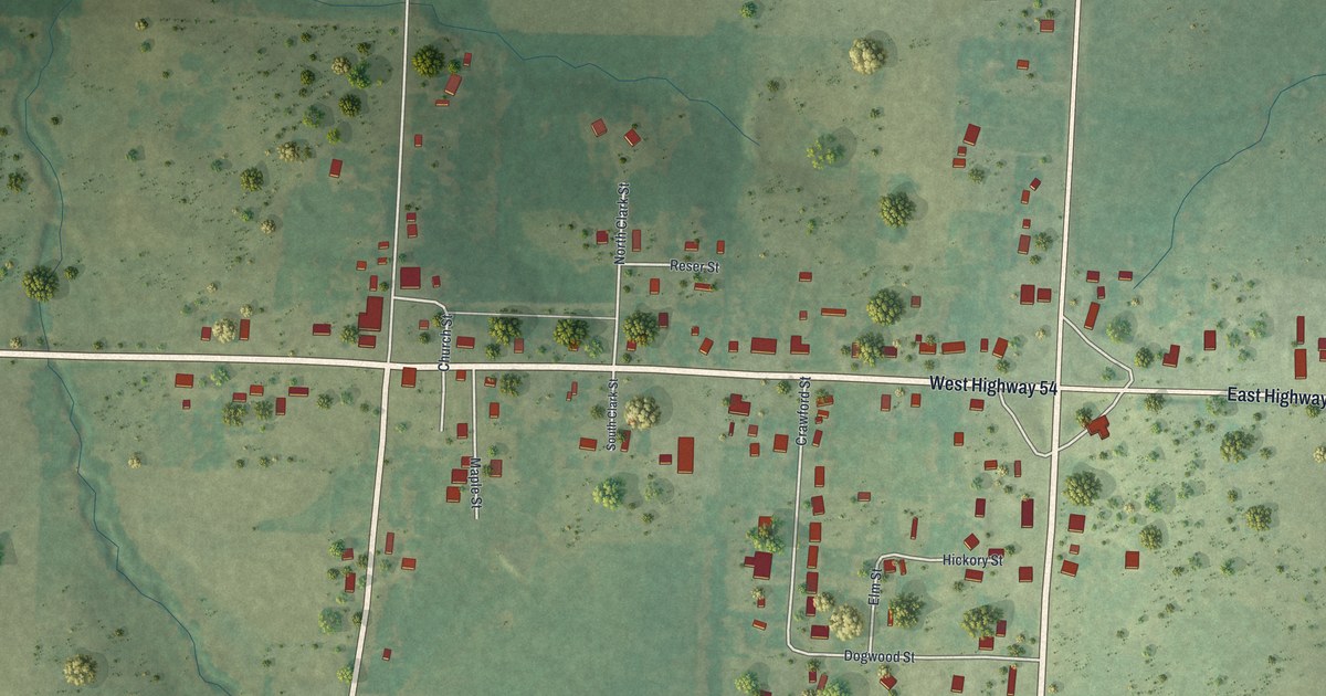 Map of Preston, Missouri in 2026