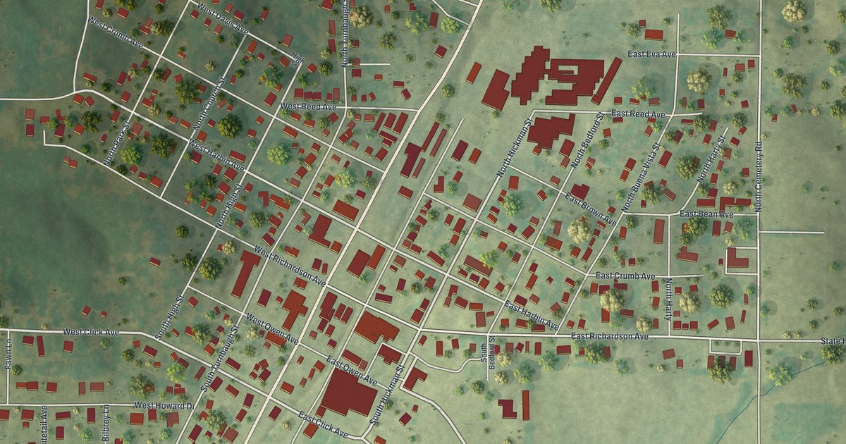 Map of Puxico, Missouri in 2026