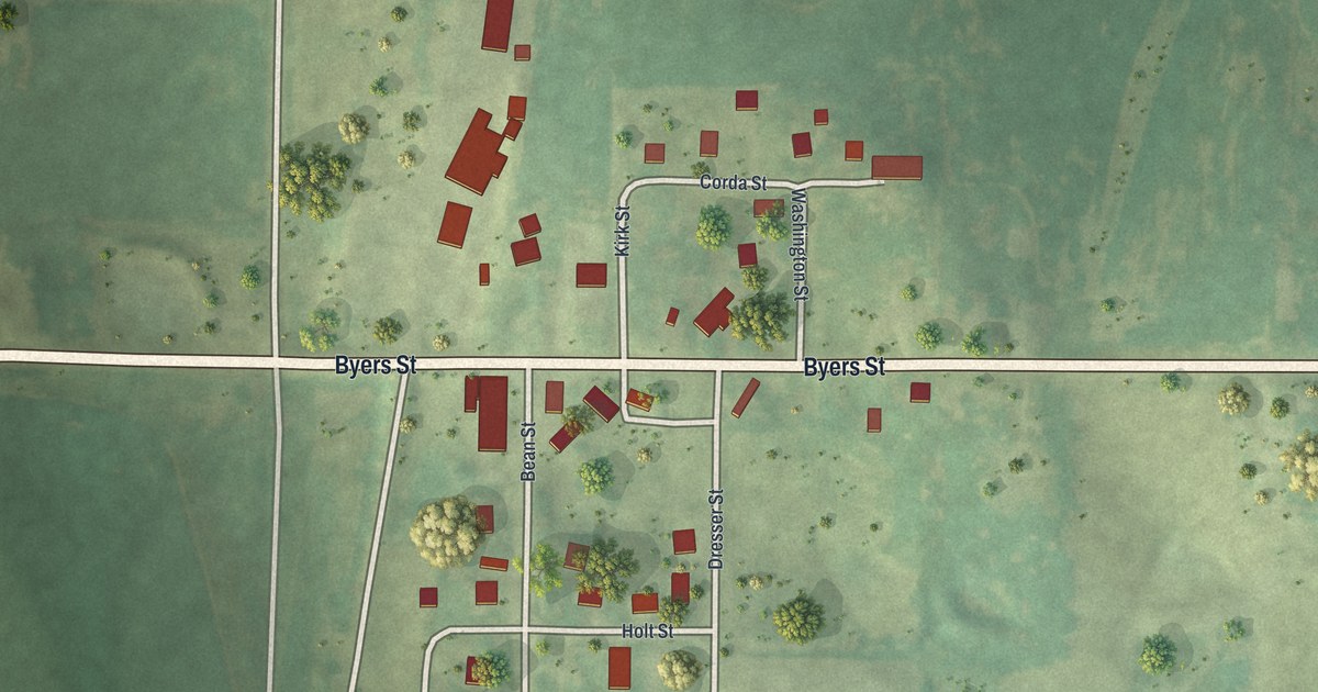 Map of Rea, Missouri in 2026