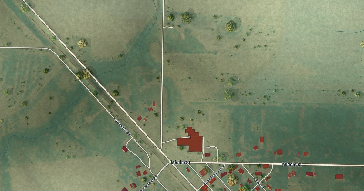 Map of Renick, Missouri in 2026