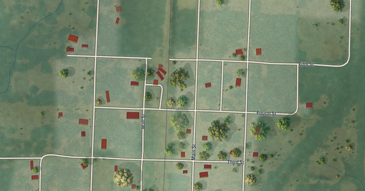 Map of Richards, Missouri in 2026