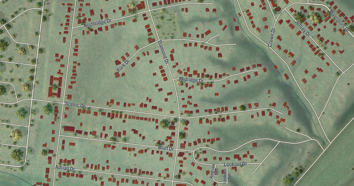 Map of Riverview, Missouri in 2026
