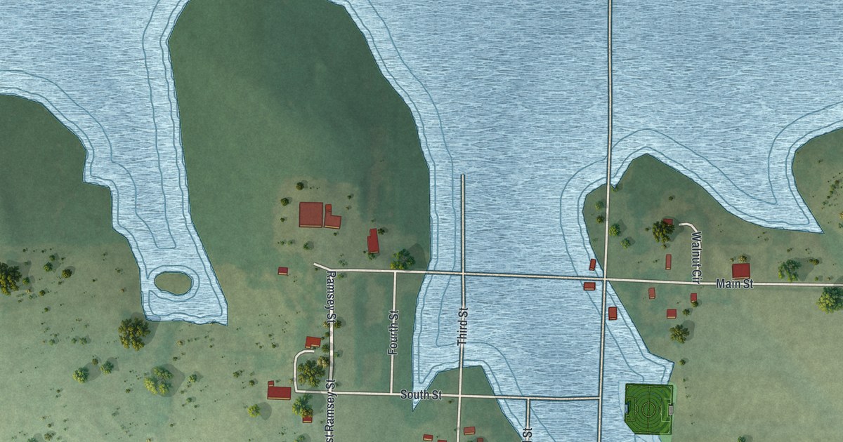 Map of Roscoe, Missouri in 2026