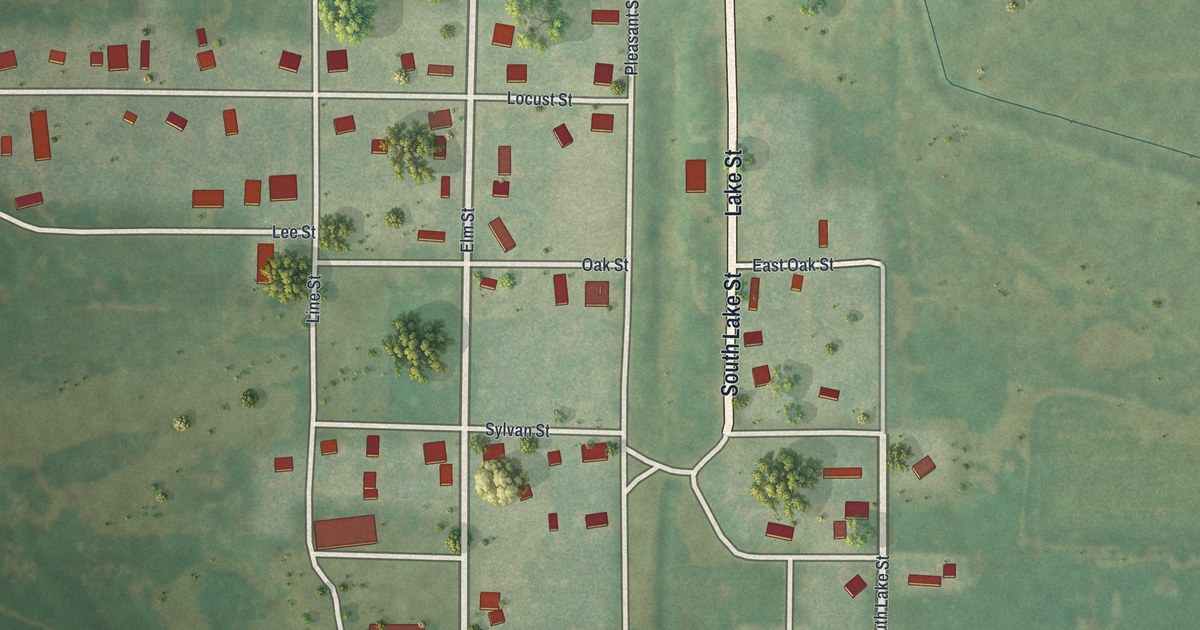 Map of Rosendale, Missouri in 2026