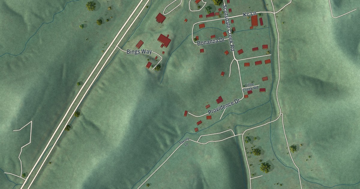 Map of Scotsdale, Missouri in 2026