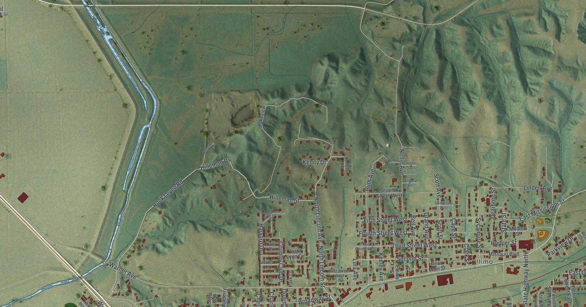 Map of Scott City, Missouri in 2026