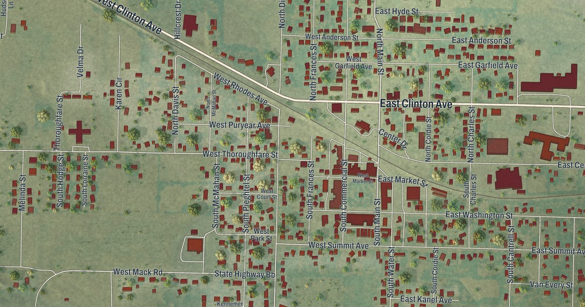 Map of Seymour, Missouri in 2026