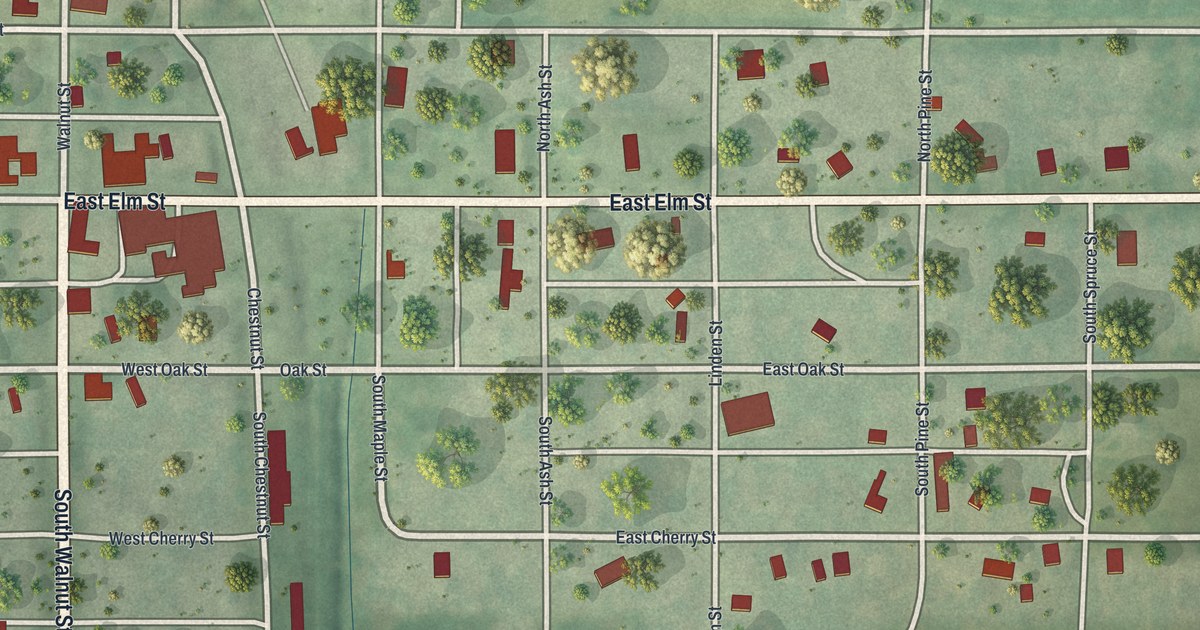 Map of Skidmore, Missouri in 2026