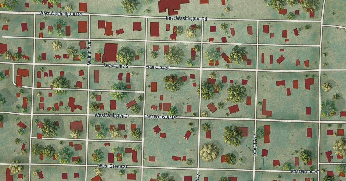 Map of Smithton, Missouri in 2026