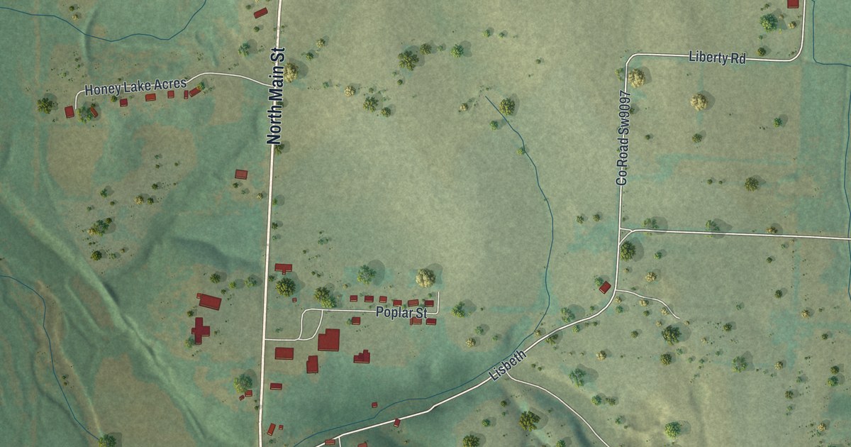 Map of Southwest City, Missouri in 2026