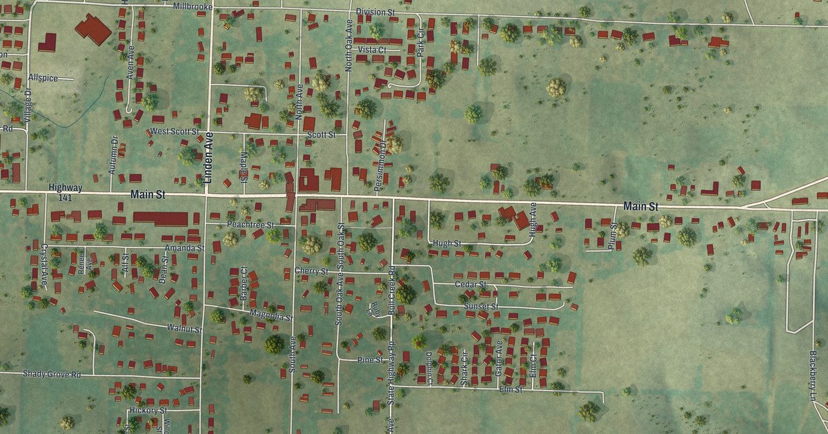Map of Sparta, Missouri in 2026