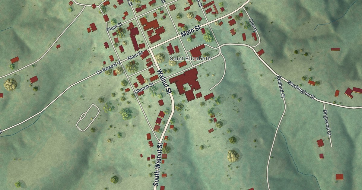 Map of St. Elizabeth, Missouri in 2026