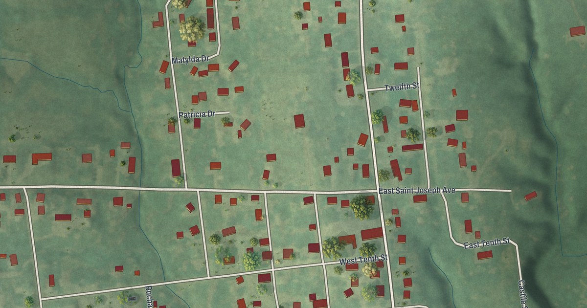 Map of Stewartsville, Missouri in 2026