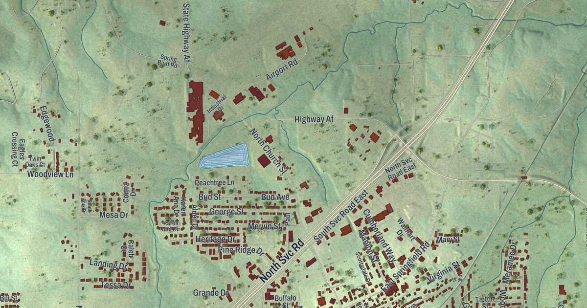 Map of Sullivan, Missouri in 2026