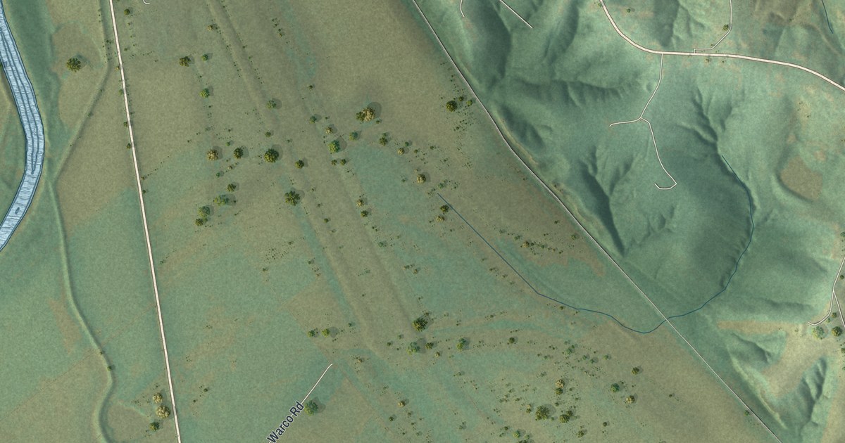 Map of Three Creeks, Missouri in 2026