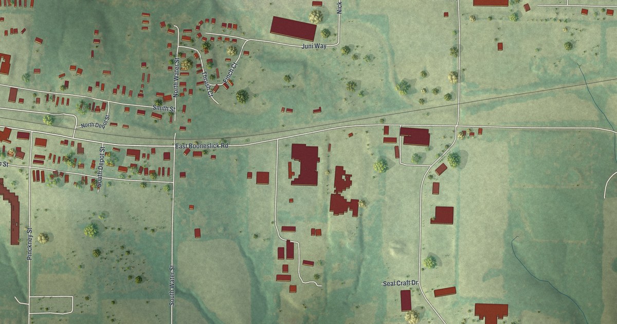 Map of Truesdale, Missouri in 2026