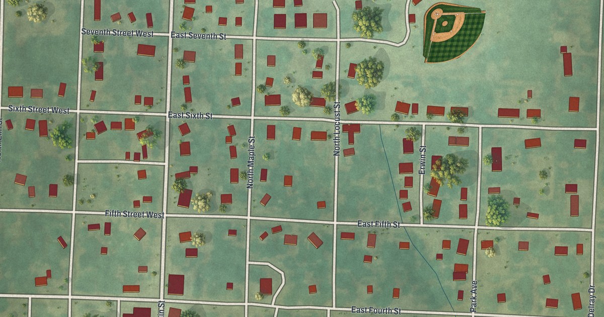 Map of Urich, Missouri in 2026