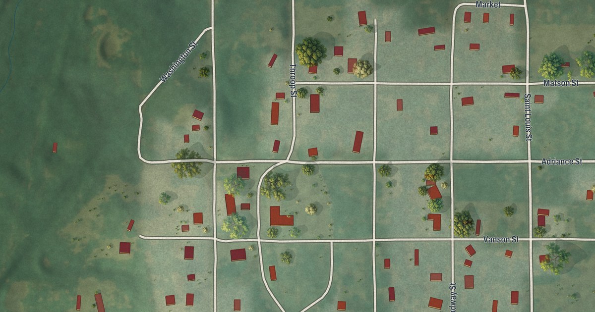Map of Utica, Missouri in 2026