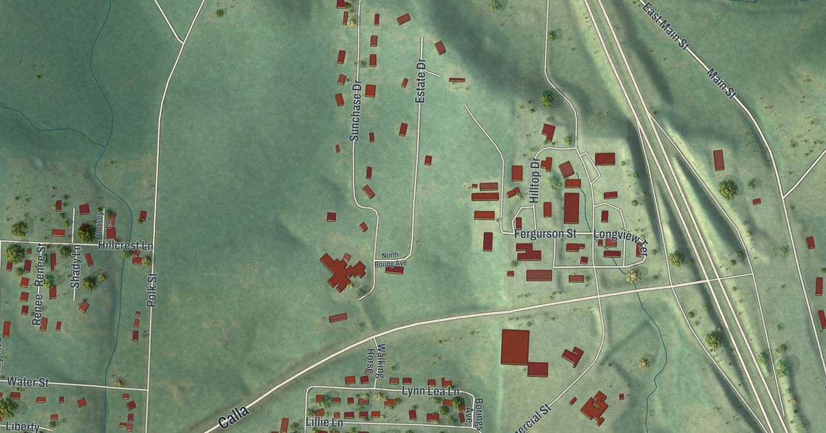 Map of Warsaw, Missouri in 2026