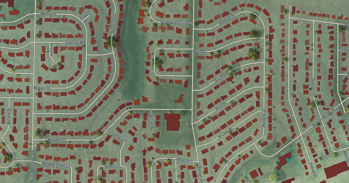 Map of Warson Woods, Missouri in 2026