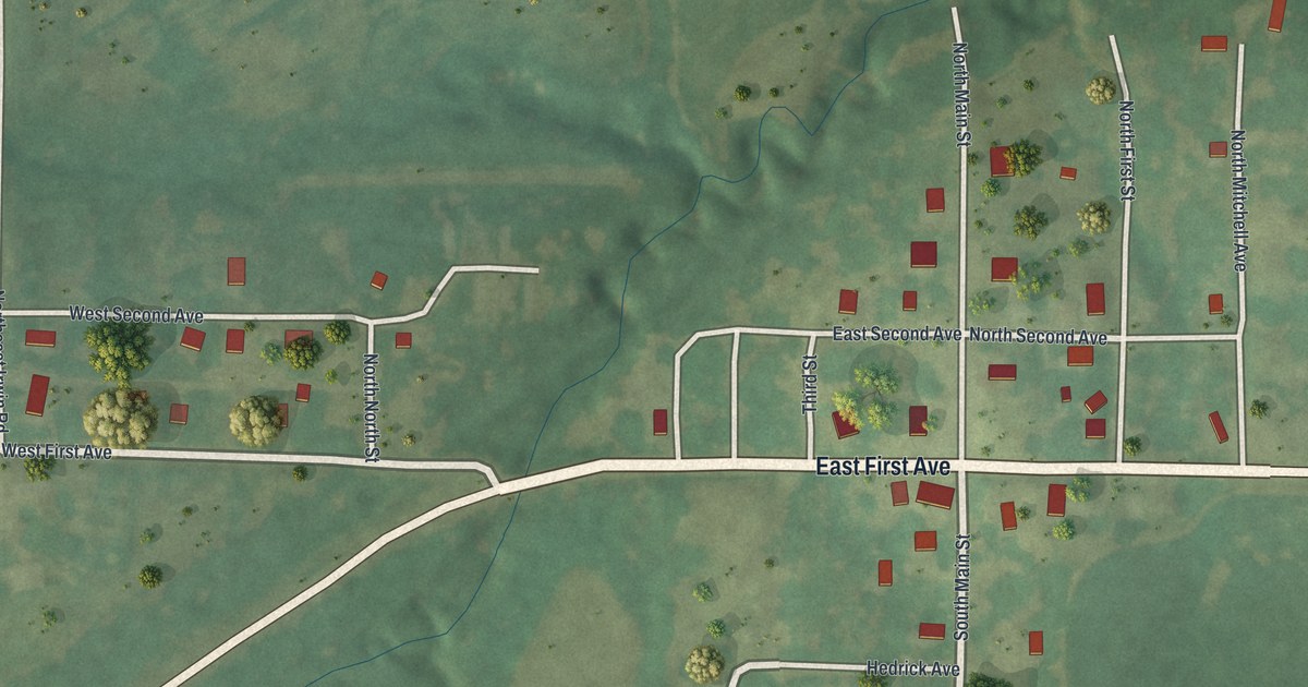 Map of Weatherby, Missouri in 2026