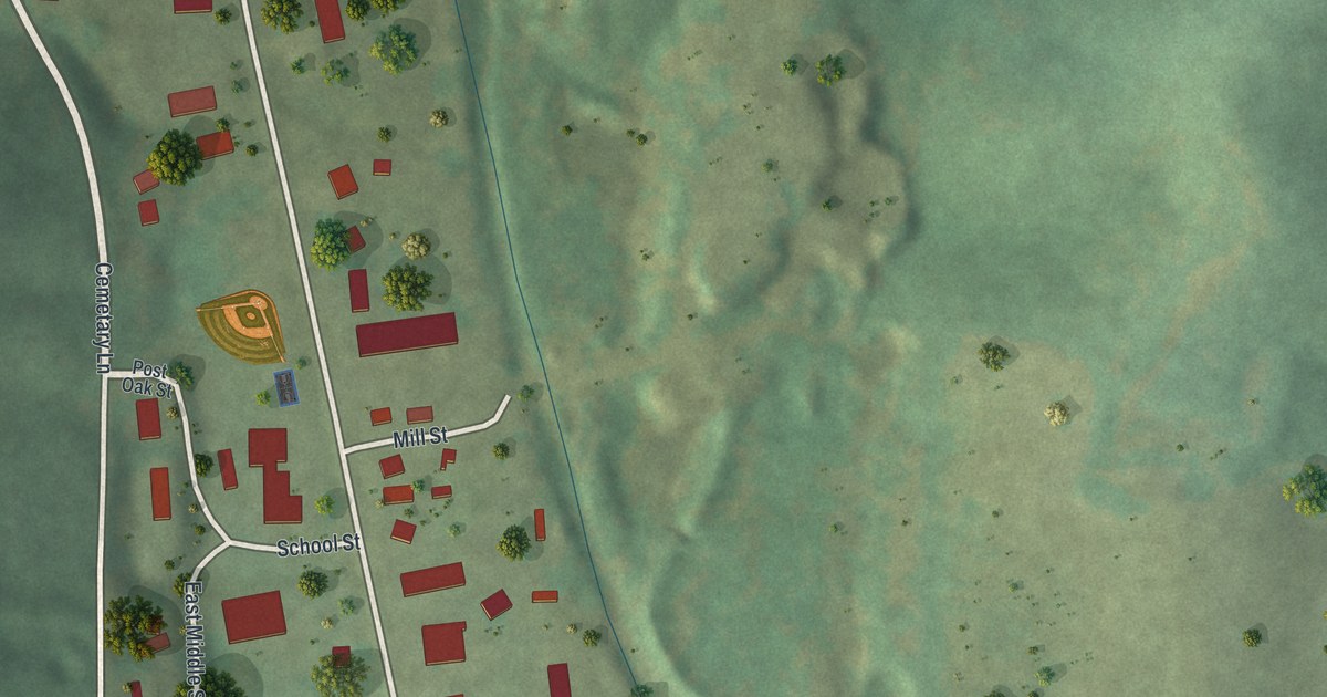 Map of Williamsville, Missouri in 2026