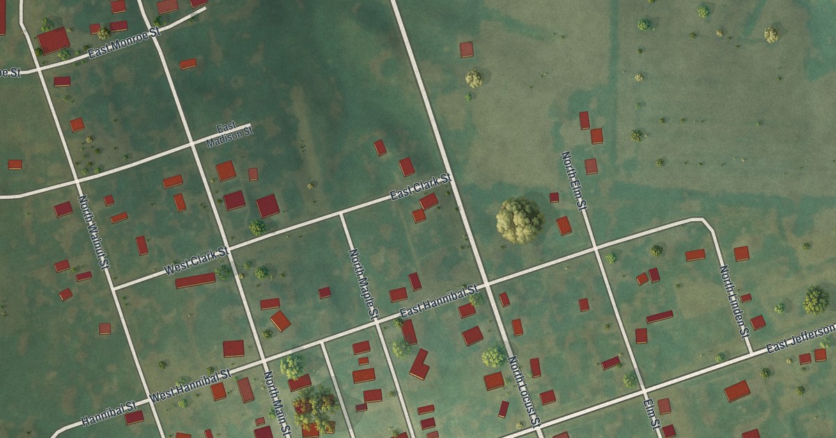 Map of Wyaconda, Missouri in 2026