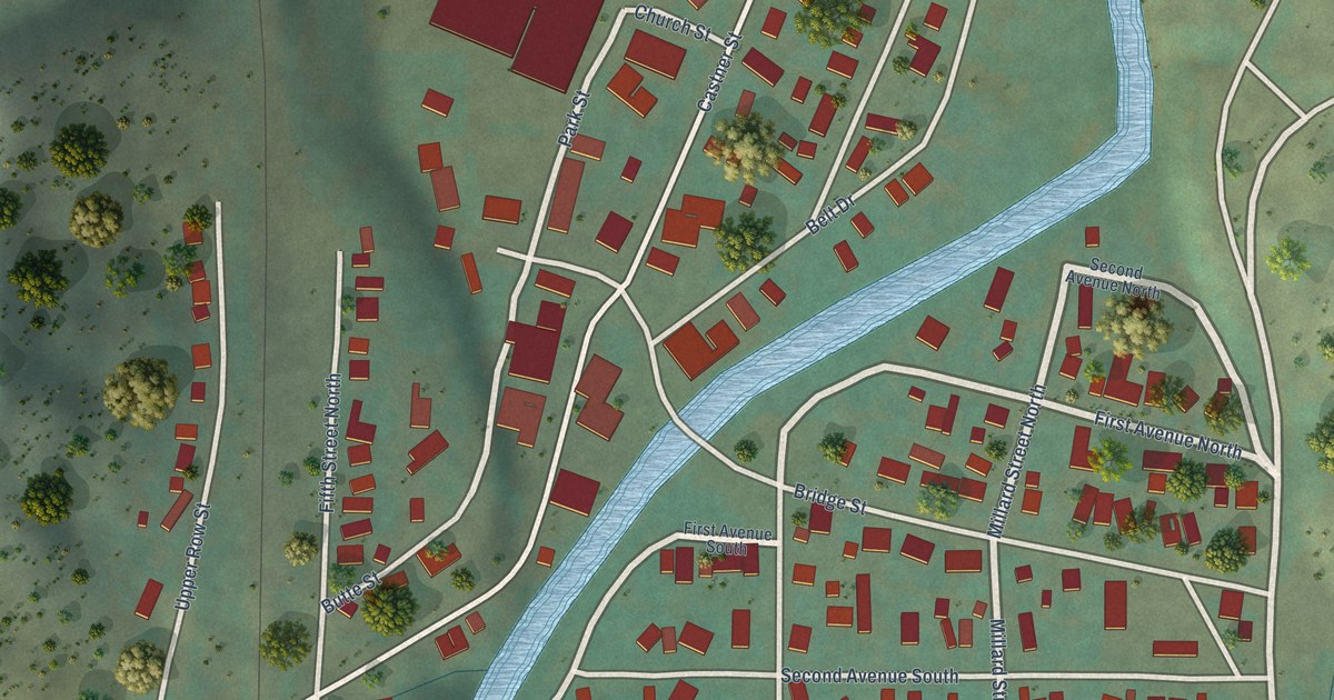 Map of Belt, Montana in 2026