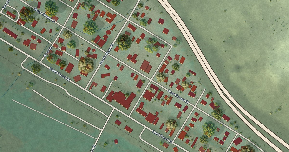Map of Drummond, Montana in 2026