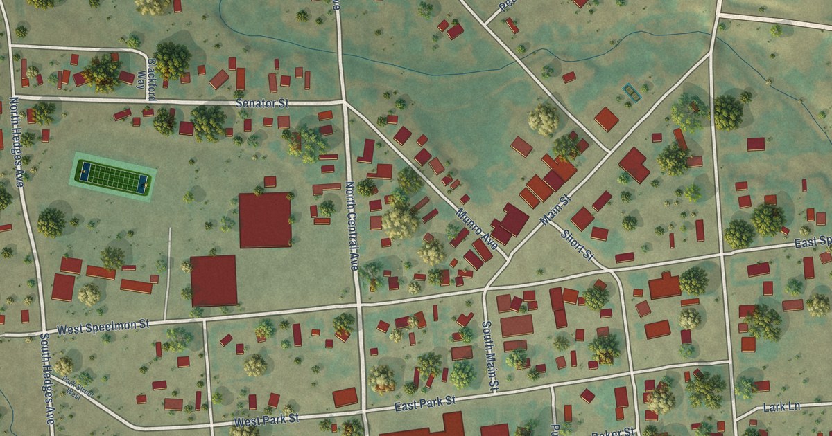 Map of Ekalaka, Montana in 2026