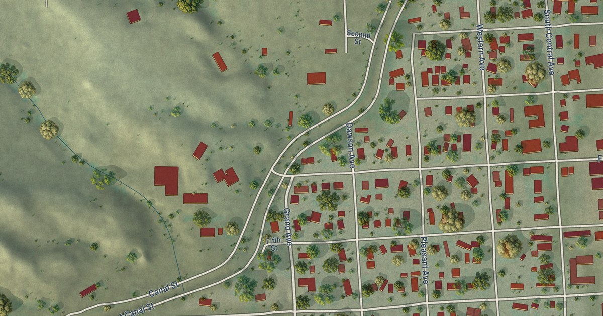 Map of Fairview, Montana in 2026