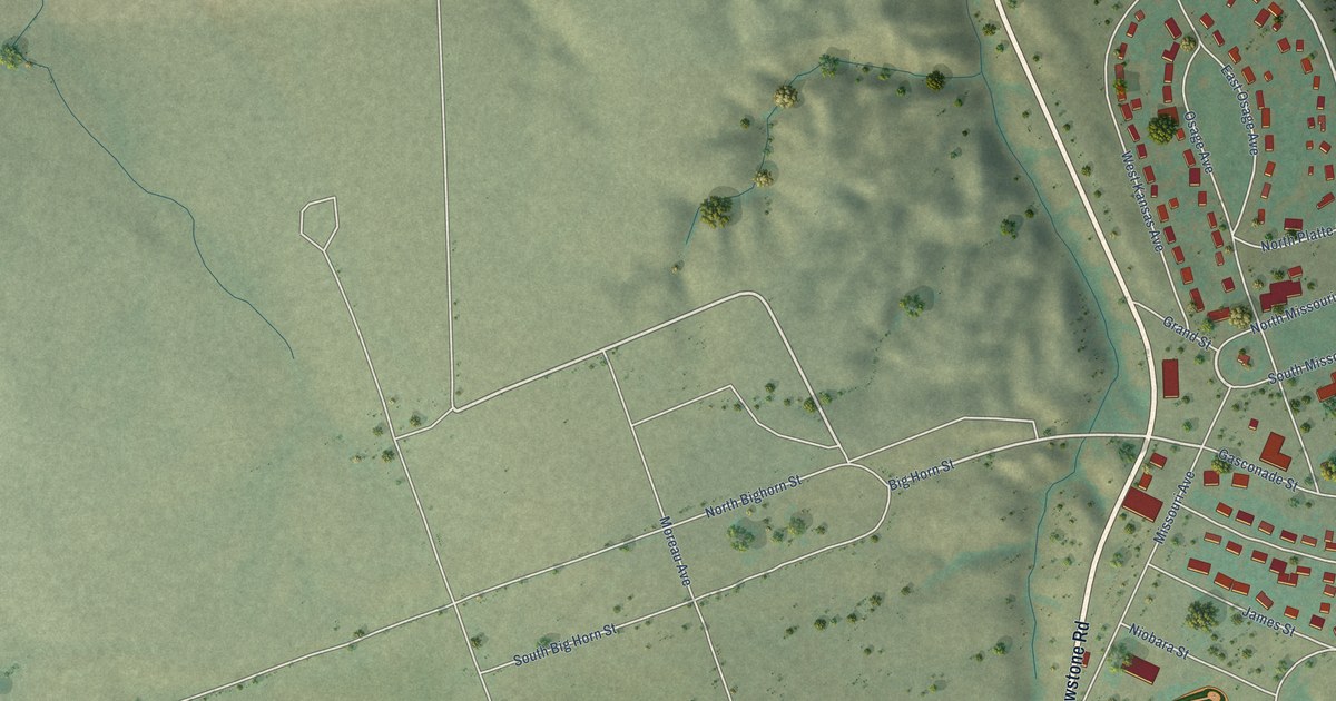 Map of Fort Peck, Montana in 2026