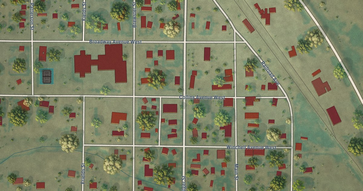 Map of Geraldine, Montana in 2026