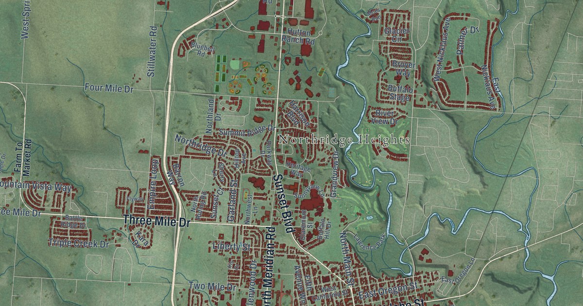 Map of Kalispell, Montana in 2026