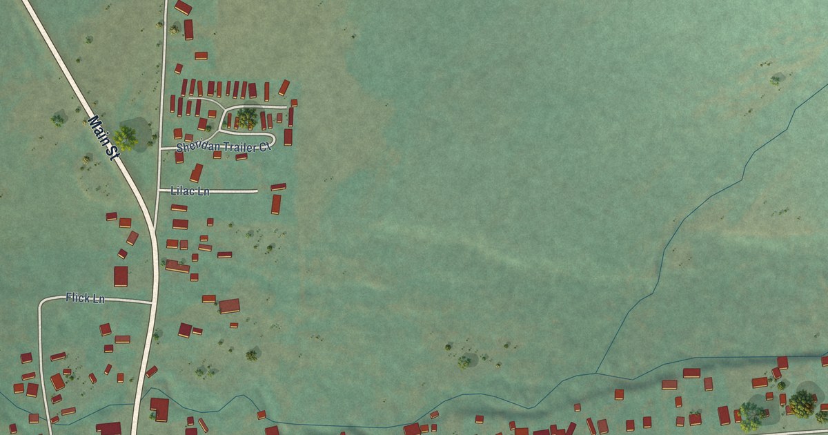 Map of Sheridan, Montana in 2026
