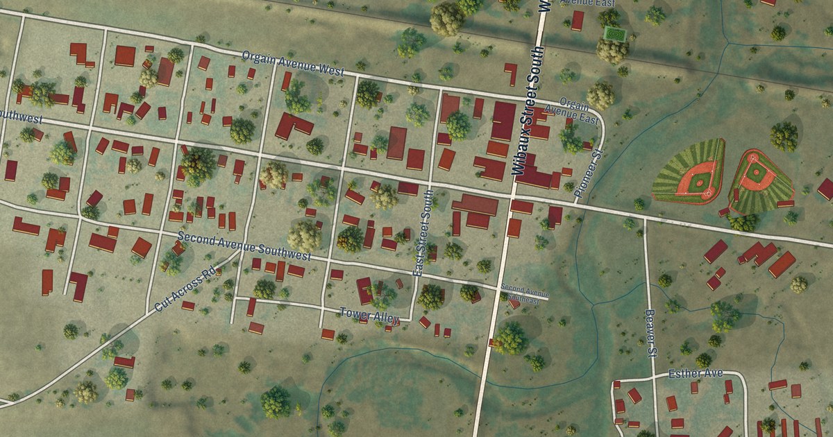 Map of Wibaux, Montana in 2026