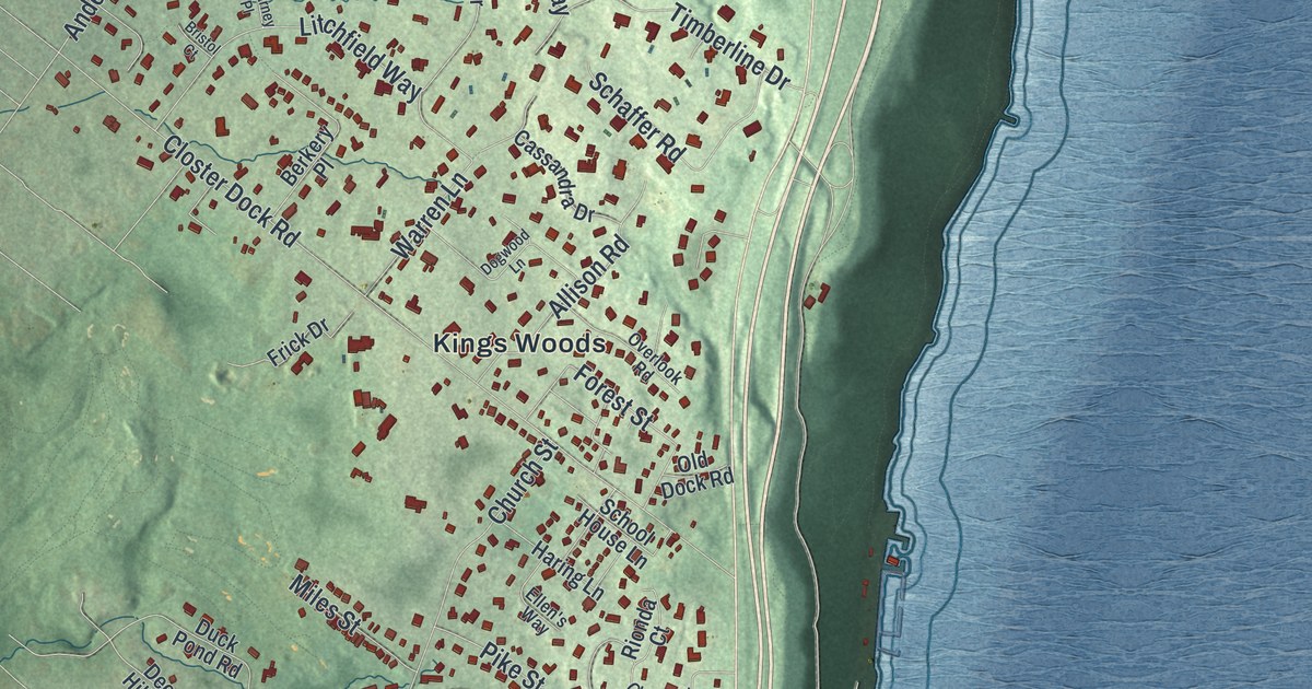 Map of Alpine, New Jersey in 2026