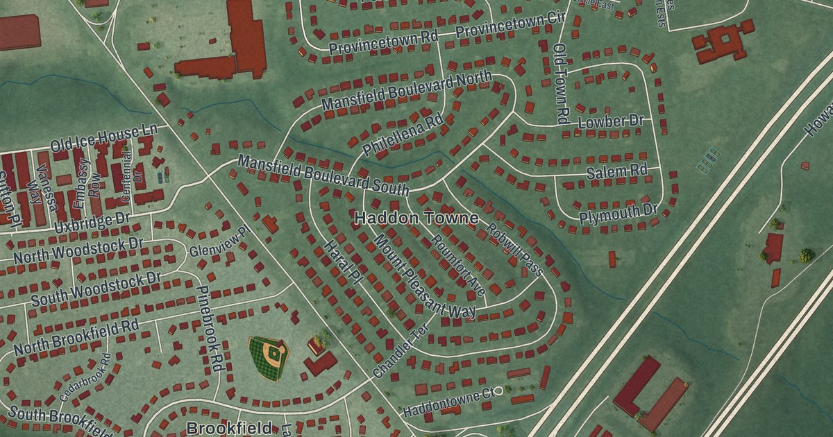 Map of Ashland, New Jersey in 2026