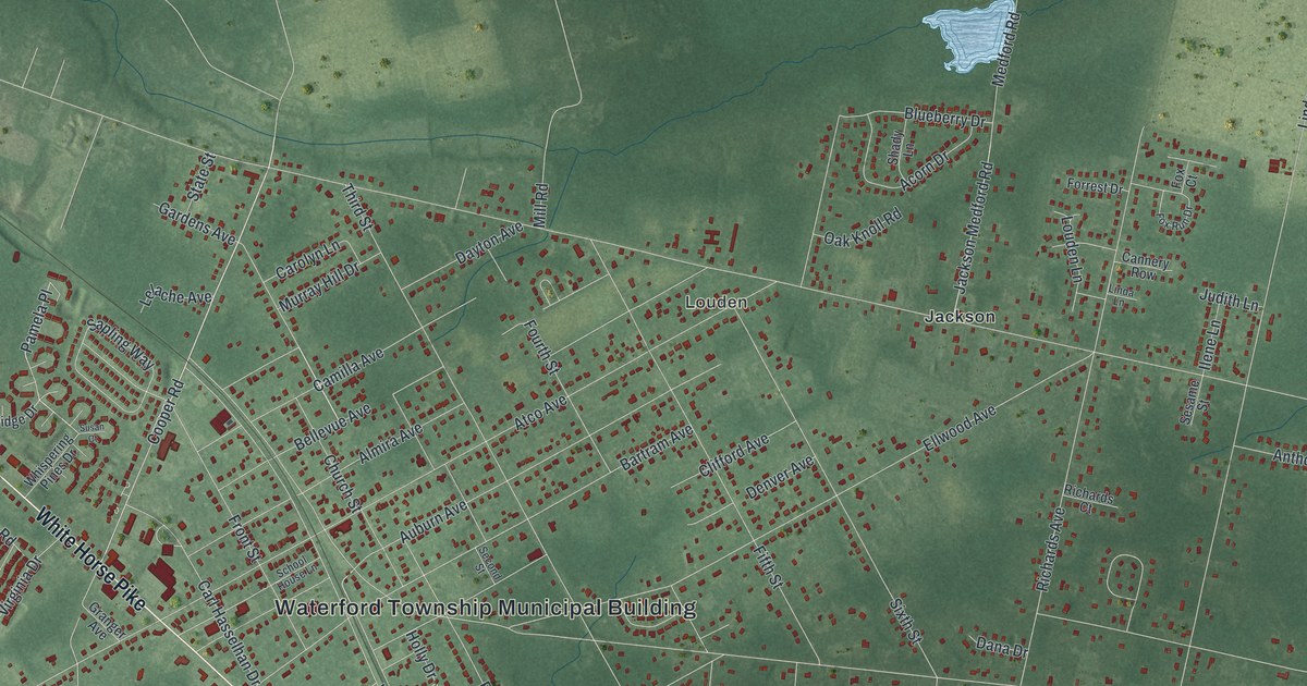 Map of Atco, New Jersey in 2026