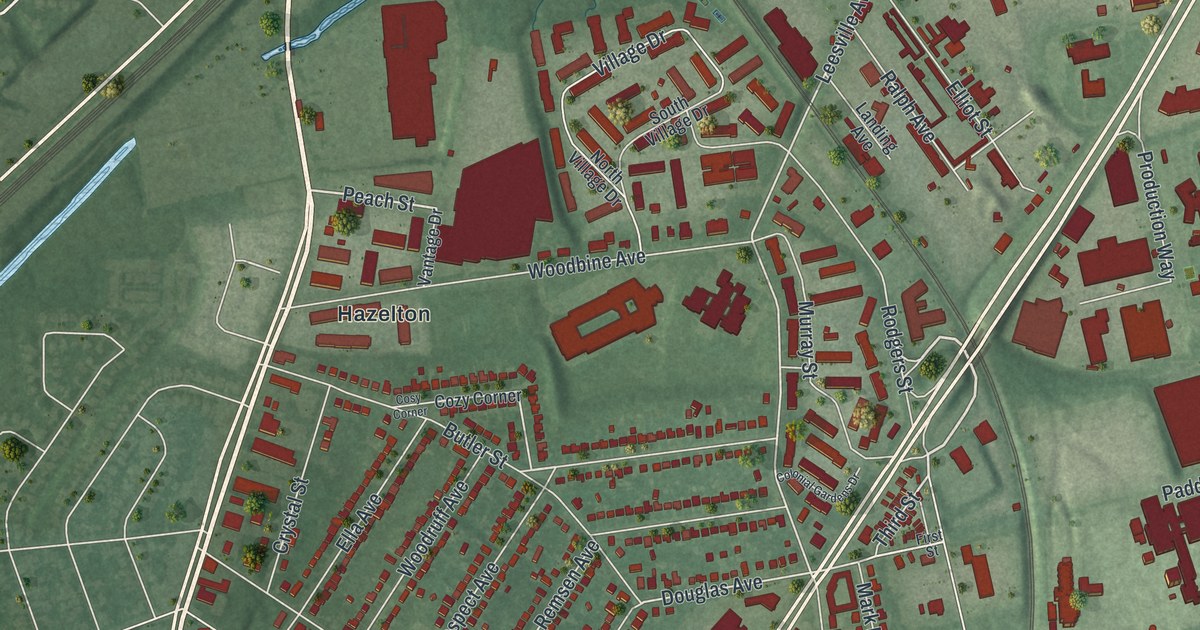 Map of Avenel, New Jersey in 2026