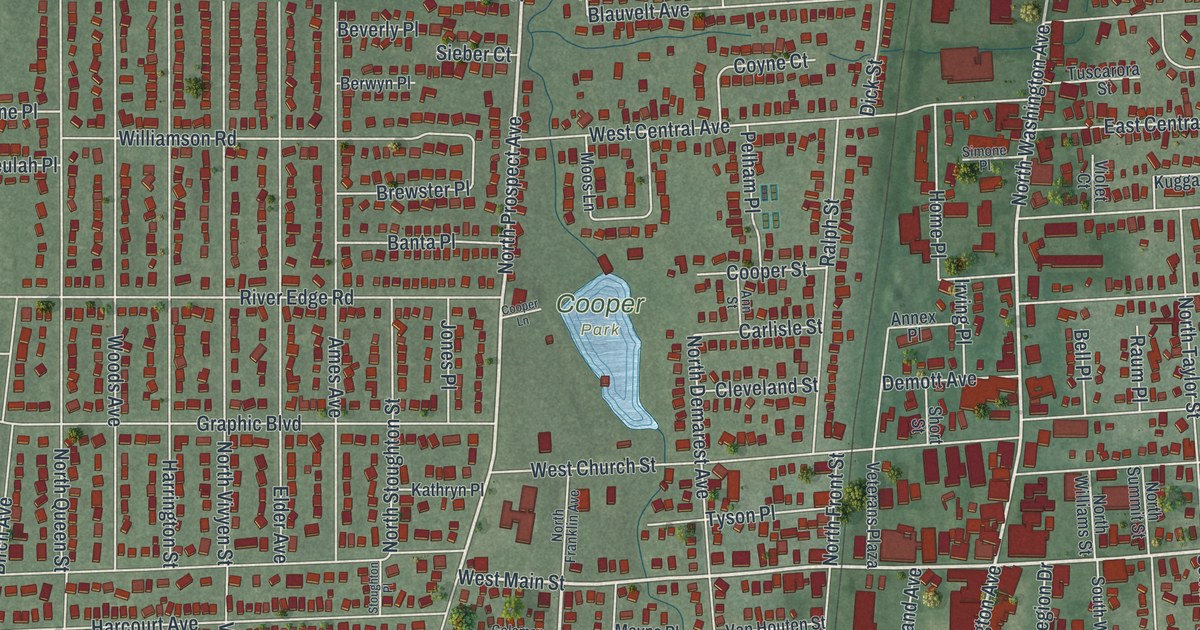 Map of Bergenfield, New Jersey in 2026