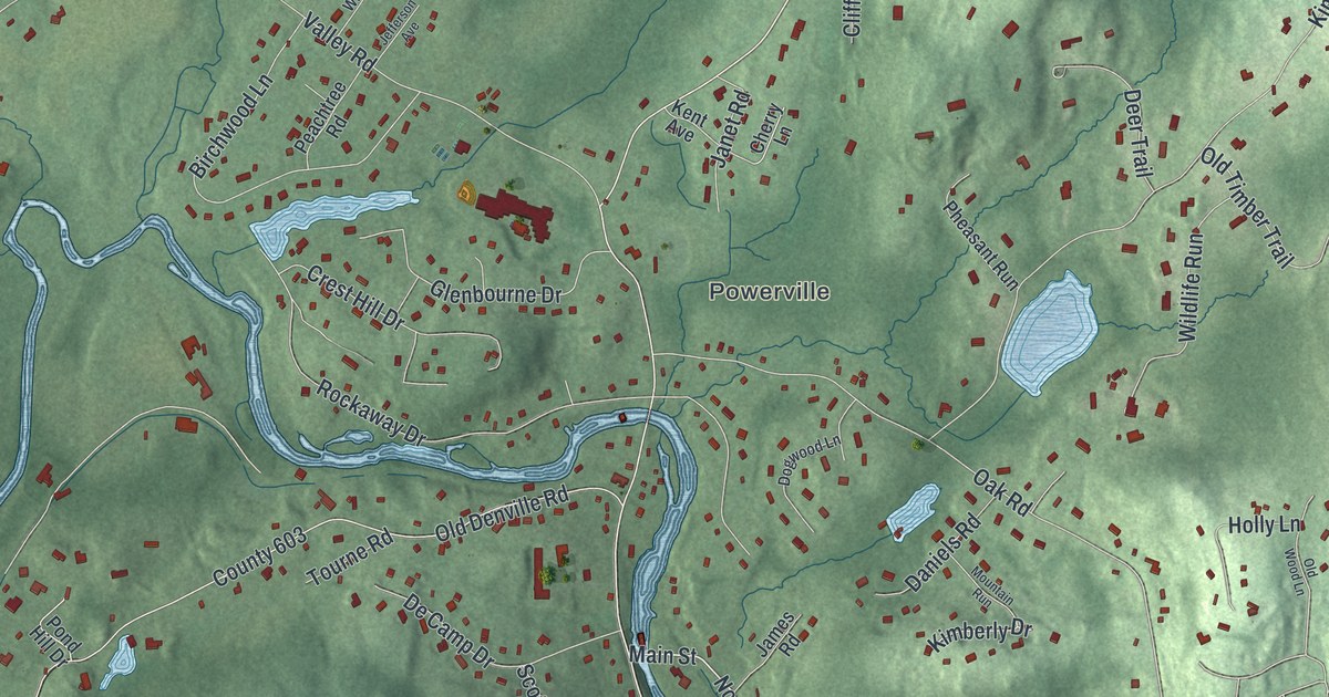 Map of Boonton, Morris County, New Jersey in 2026