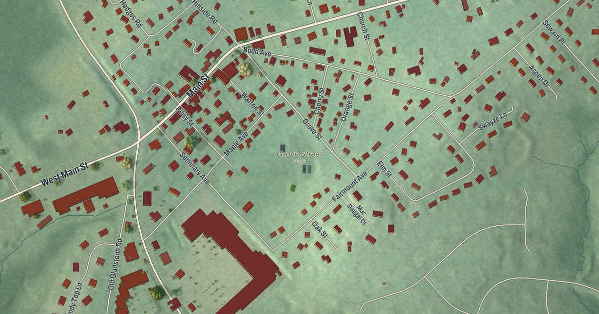 Map of the Borough of Chester, Morris County, New Jersey in 2026