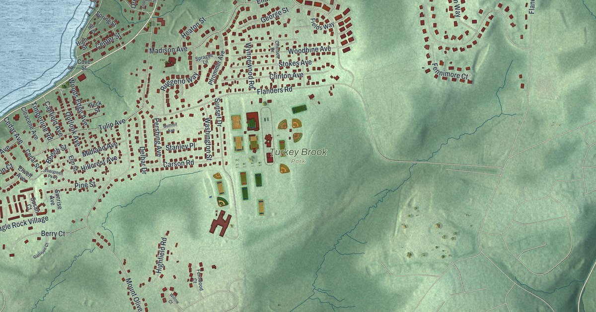 Map of Budd Lake, New Jersey in 2026