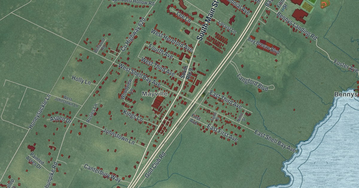 Map of Cape May Court House, New Jersey in 2026